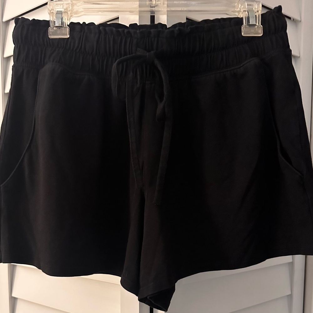 Earth Yoga Black Women's Athletic Shorts